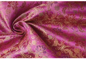 Brokat Paisley Asiara  Fuchsia
