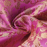 Brocade Paisley Asiara  Fuchsia