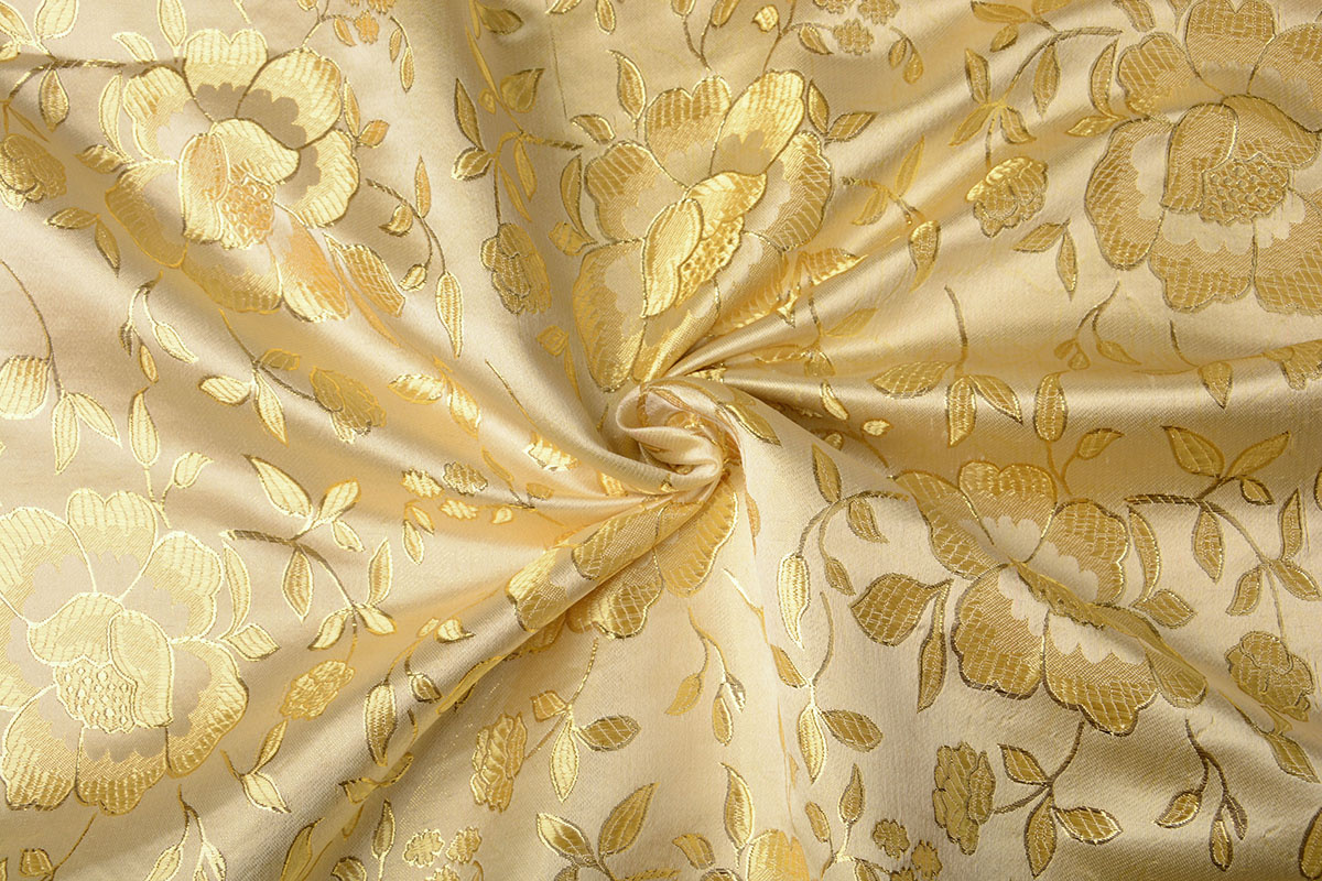 Brokat Blumen Hope Gold