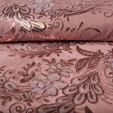 Pailletten op Mesh Jamella Oud Roze