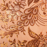 Pailletten op Mesh Jamella Oranje