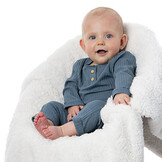 176. Baby pants with decorative fly 56/98