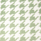 Teddy Stof Pied de Poule Oud Groen