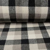 Curly Teddy Checkered Grey