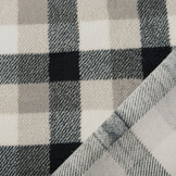 Curly Teddy Checkered Grey