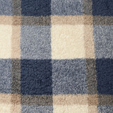 Curly Teddy Large Checkered Jeans