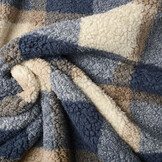 Teddy Stof Grote Ruit Jeans