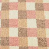 Curly Teddy Checkered Multicolor