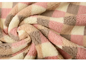 Curly Teddy Checkered Multicolor