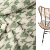 Curly Teddy  Pied de Poule Old Green