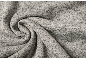 Knitted Jogging, Fur Melange Grey