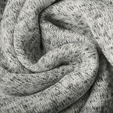 Knitted Jogging, Fur Melange Silver Grey