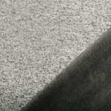 Gebreide Jogging, Bont Melange Zilver Grijs