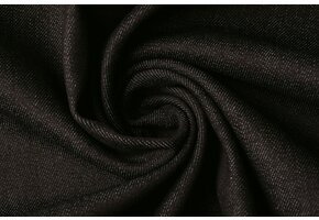 Ungebleichte  Denim Jeans-Schwarz