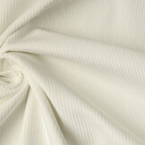 Unbleached Stretch Rib Fabric Coarse