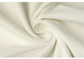 Unbleached Stretch Rib Fabric Coarse