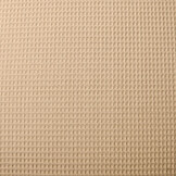 Waffelpiqué Baumwolle Beige