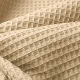 Waffelpiqué Baumwolle Champagne