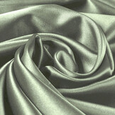 Stretch Satin Altgrün