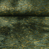 Jersey Glitter Fabric Tie Dye Green