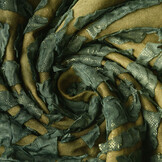 Jersey Glitter Fabric Tie Dye Green