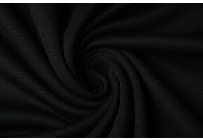 Viscose Punta Di Roma Roughened Black