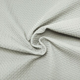 Samt Relief Silber Grau