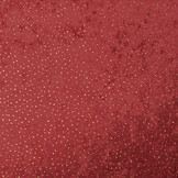 Velours met Glitter Rood