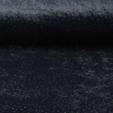 Samt mit Blauem Glitzer Marineblau