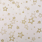 Luxury Organza Stars Gold
