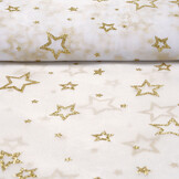 Luxury Organza Stars Gold