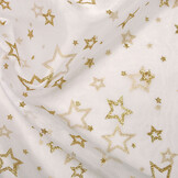 Luxe Organza Sterren Goud