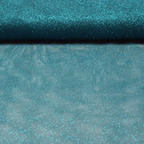 Fijne Tule met Glitter Petrol