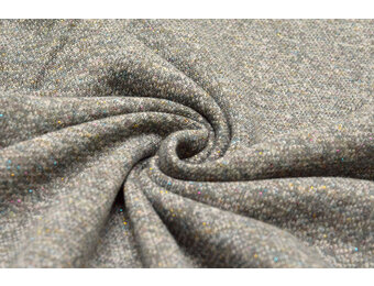 French Terry Sweatshirt Multicolor Grau Taupe