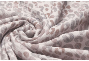 Baumwoll Musselin Pantherdruck Groß