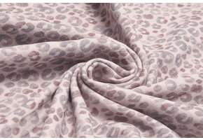 Double Gauze Panther Print Small