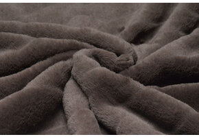 Short Hairy Fur Mex Brown Mauve