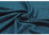Knitted Jersey Flake Petrol Blue