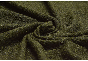 Gebreide Jersey Vlok Mosgroen