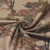 Light Scuba Suede Bunga Beige