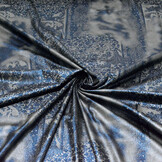 Jersey Lamé Lou Blauw