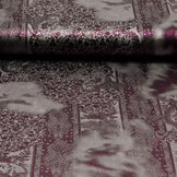 Jersey Lamé Lou Cyclamen