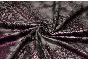 Jersey Lamé Lou Cyclamen