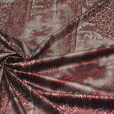 Jersey Lamé Lou Wine Red