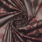 Jersey Lamé Lou Wine Red