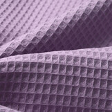 Waffle Pique Fabric Lilac