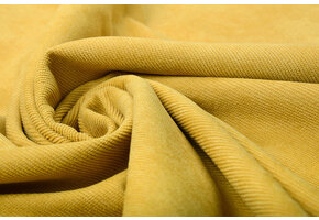 Rib Stof 16 W Corduroy Geel