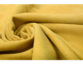 Rib Fabric 16 W Corduroy Yellow
