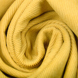 Rib Fabric 16 W Corduroy Yellow