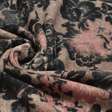 Winter Jersey Kwiaty Marine Rosa